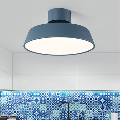 Plafonnier LED Semi-Encastré Style Nordique – Éclairage Moderne et Élégance Minimaliste