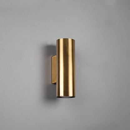 Applique Murale Laiton Design Cylindrique Moderne