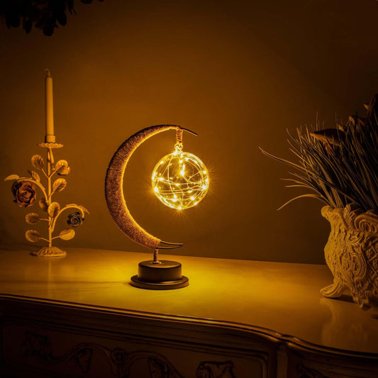 Lampe Lunaire Enchantée | Éclairage Magique et Apaisant