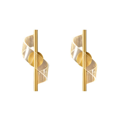 Glasspilar Luxueuse Lampe Murale avec Chandelier en Verre Apportez Élégance et Style à Votre Intérieur