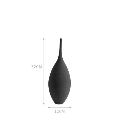 Vase Haut Scandinave Karlsgkoga – Design Minimaliste en Céramique
