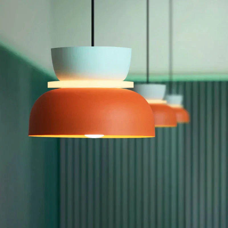 Suspension Macaron Colorée, Design Nordique, Ø18–29cm