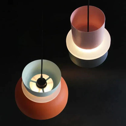 Suspension Macaron Colorée, Design Nordique, Ø18–29cm
