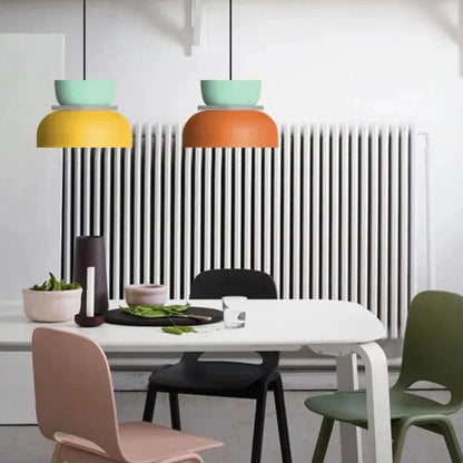 Suspension Macaron Colorée, Design Nordique, Ø18–29cm