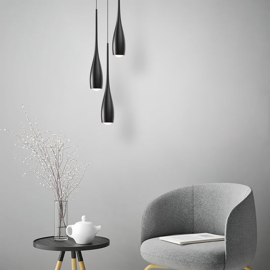 Suspension Whelan Goutte d’Eau – Design Minimaliste et Éclairage Apaisant