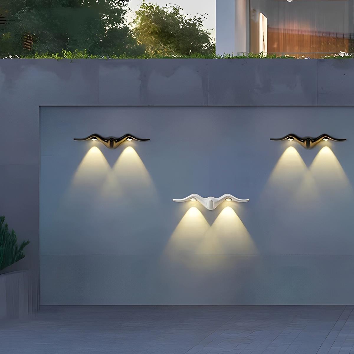 Applique Murale Extérieure LED – Formes Animales Étanches