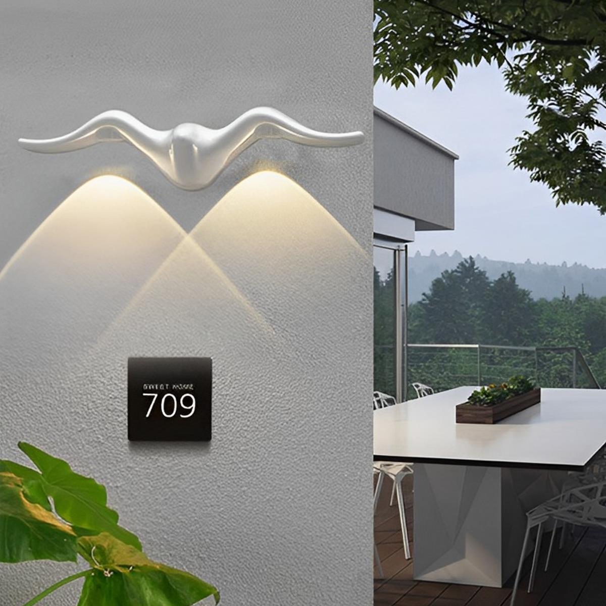 Applique Murale Extérieure LED – Formes Animales Étanches