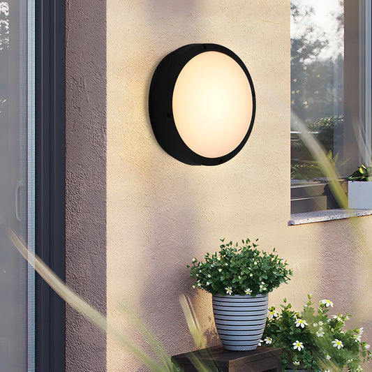 Applique Murale LED Extérieure Ronde – Étanche IP65