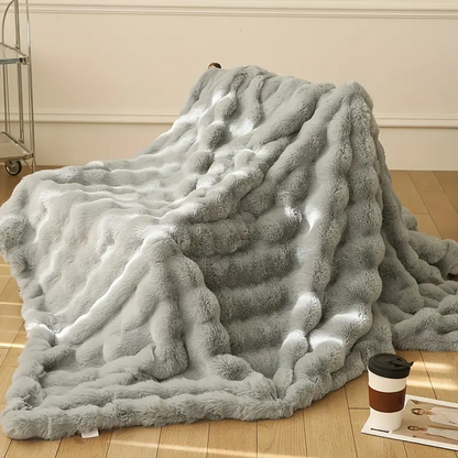 WaffleCloud | Plaid Doux et Confortable avec Renfort pour un Confort Optimal
