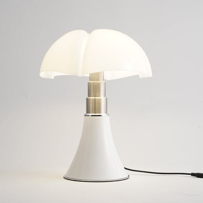 Lampe de Table LED, Design Champignon, Noir Blanc, 36cm